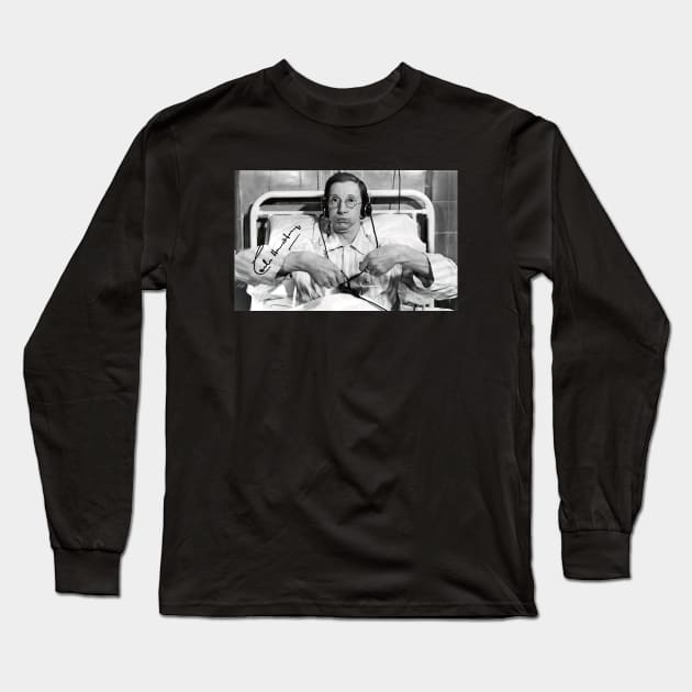 Charles Hawtrey Carry On Long Sleeve T-Shirt by CelestialCharmCrafts